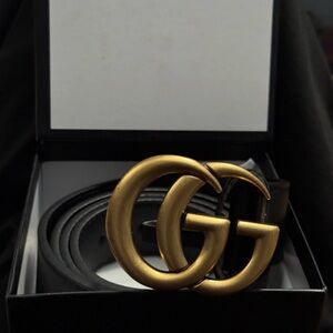 Fashion Black and Gold Women’s Belt